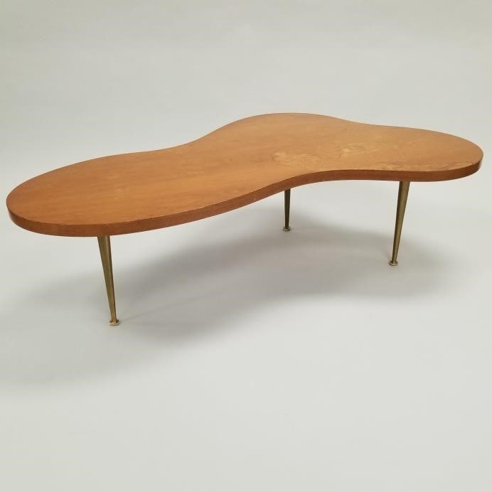 Robsjohn-Gibbings for Widdicomb cloud table- model 1759- (some wear to top) 16 1/8"H 53 1/2"L 32"D (1 of 18)