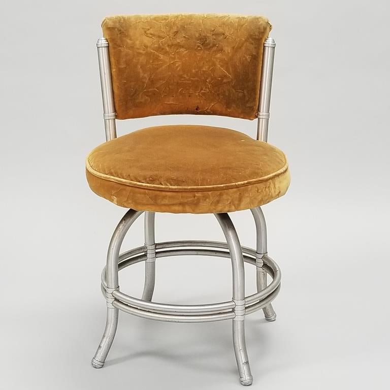 Warren McArthur Deco vanity stool- 29"H 17 1/2"W, 19"D (1 of 12)