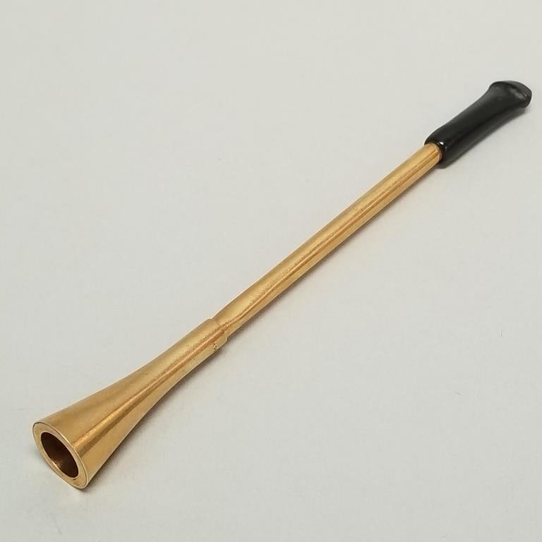 14K gold ejector cigarette holder- 8.4g total including mouthpiece- 4 1/2"L (1 of 12)