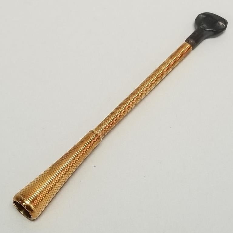 14K gold KG Germany ejector cigarette holder- 14.3g total including mouthpiece- 4 3/8"L (1 of 11)