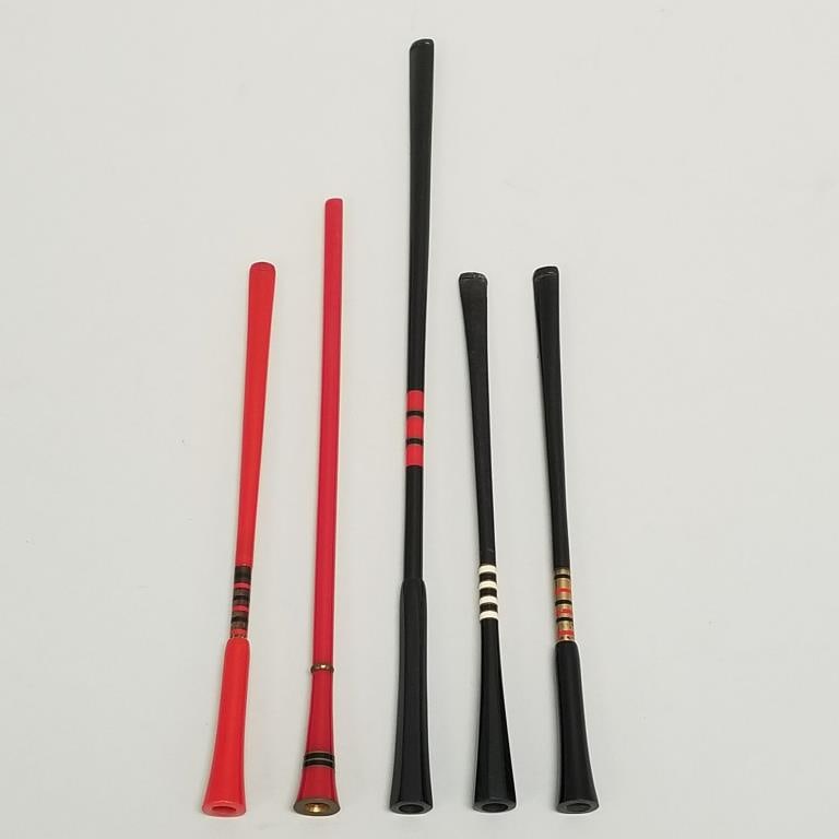 5 long vintage Deco style cigarette holders- 12 3/8" longest (1 of 19)