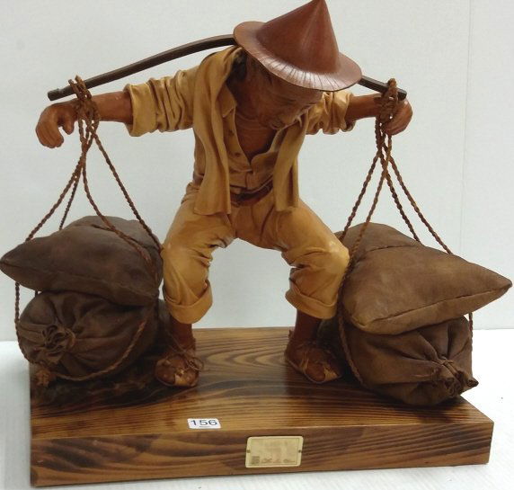 16"x 15" signed leather sculpture 18/50- The Bearer (1 of 5)