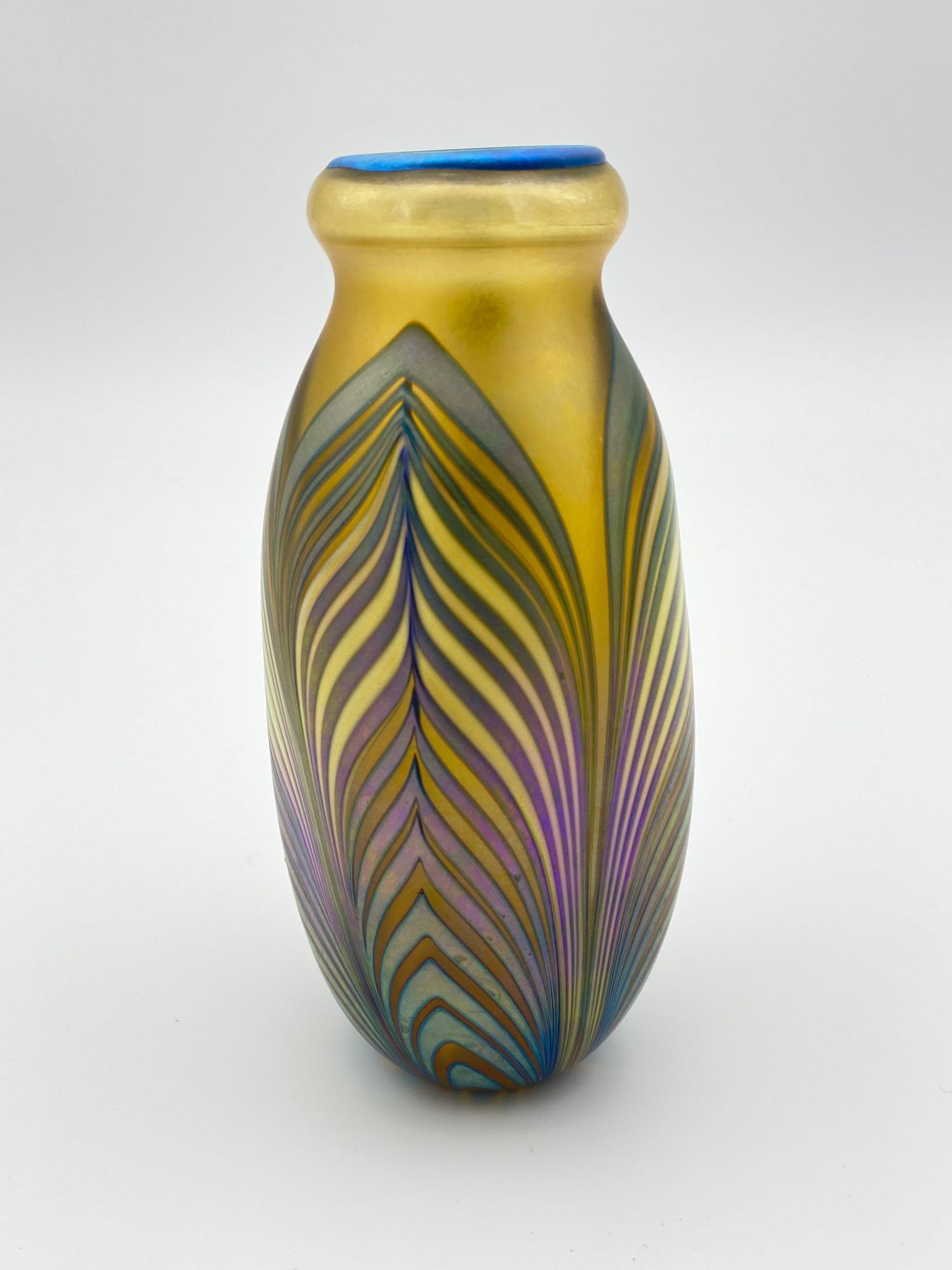 Charles Lotton Signed Vase 1978 (1 of 7)