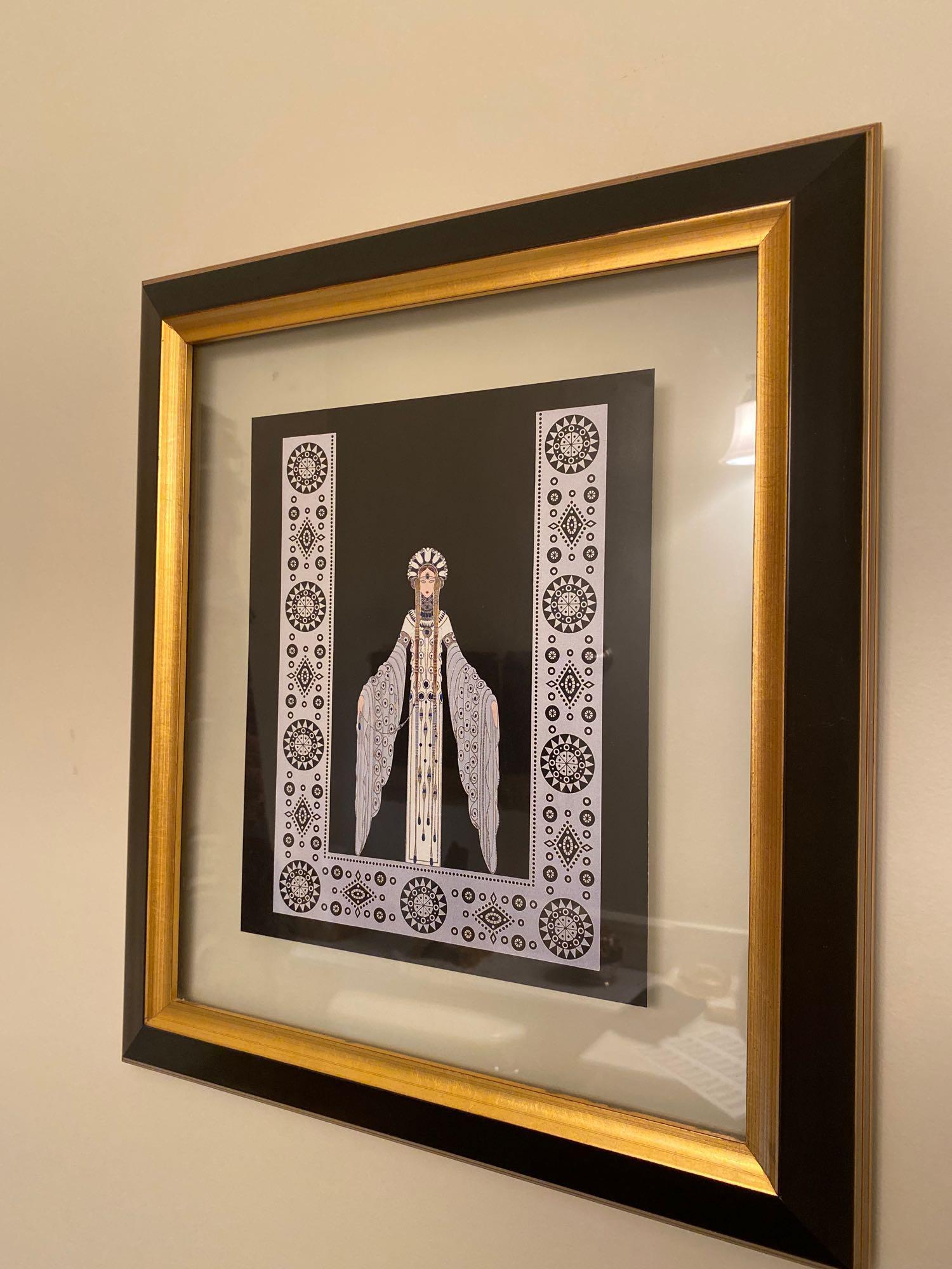 Erte (1892-1990) "Byzantine" Framed Print (1 of 4)