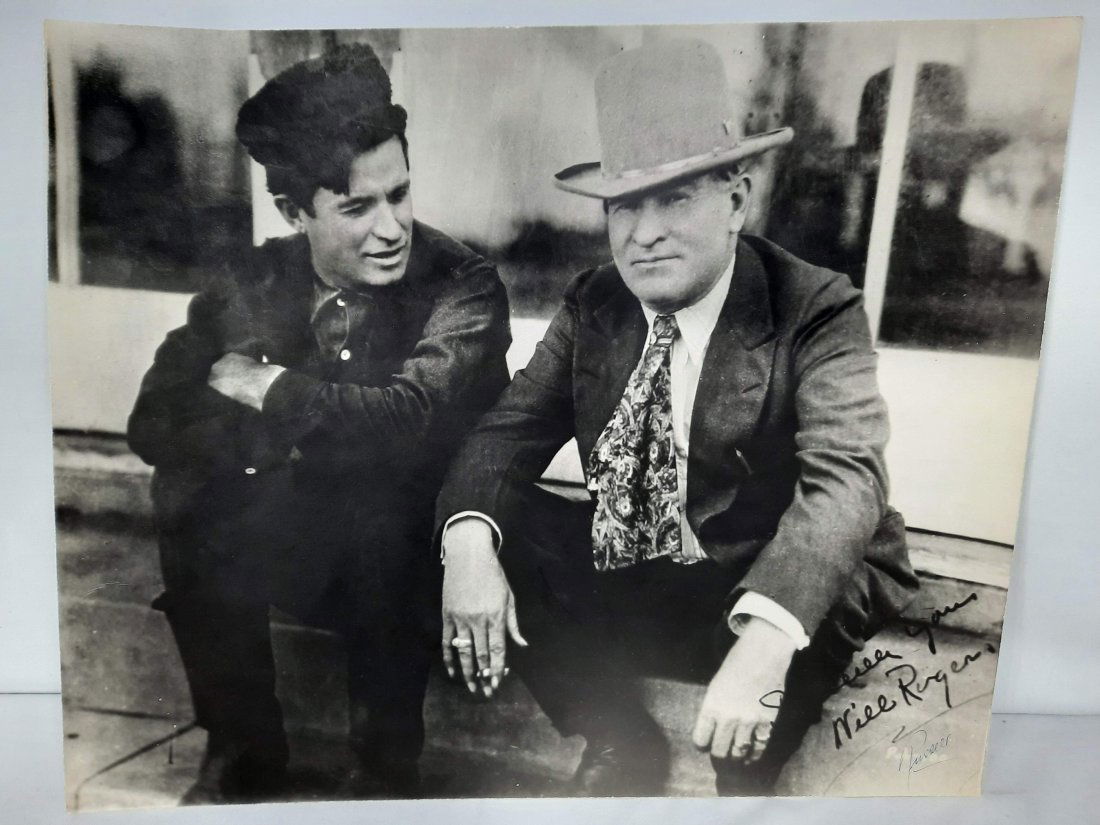 Photo of Will Rogers & Charlie Russell (Signed Copy) (1 of 3)