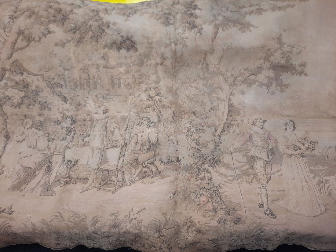 Large Antique Large French Tapestry (1 of 10)