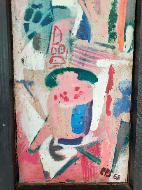 Artist E.P. Smith Untitled work 1968 (1 of 2)