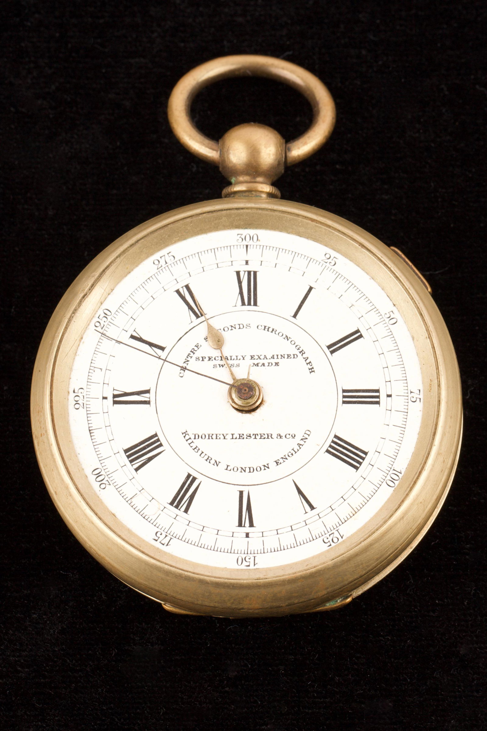 Dorey Lester & Co, Swiss Made Pocket Watch: Dorey Lester & Co, Kilburn, London – Swiss Made Pocket Watch No key available
