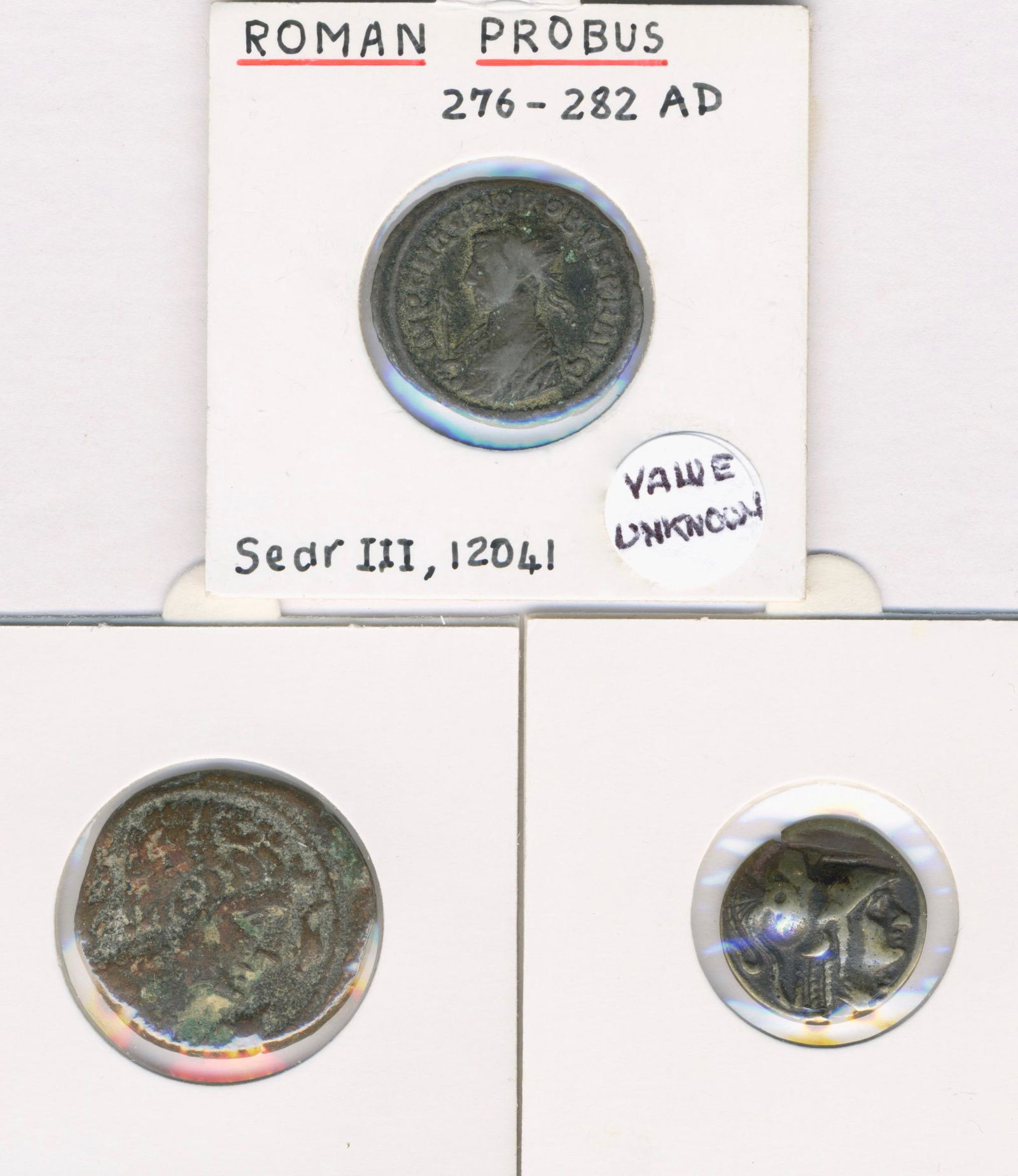 Ancient Macedonian and Roman Coins (1 of 6)