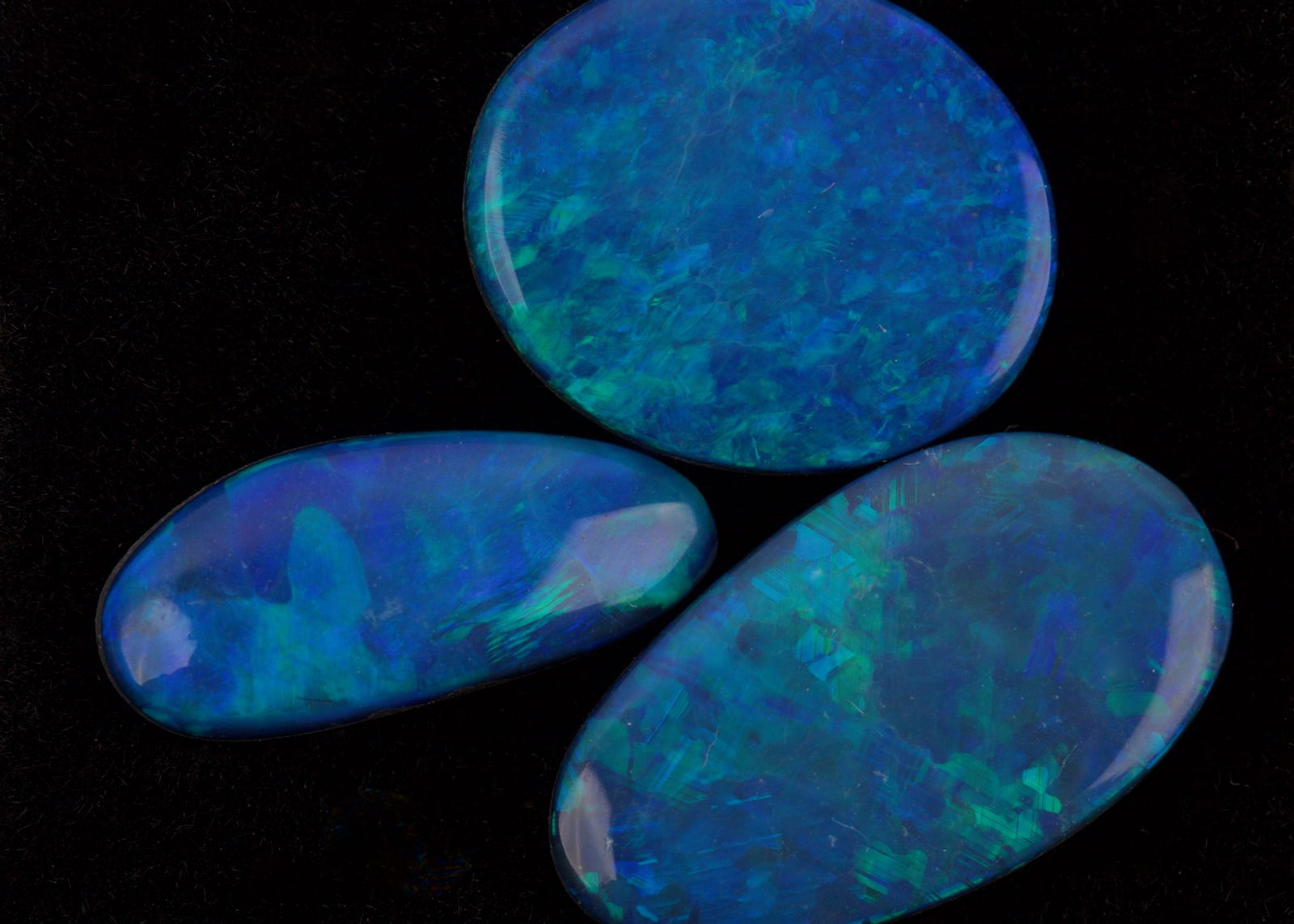 Three Australian Opal Doublets (1 of 2)