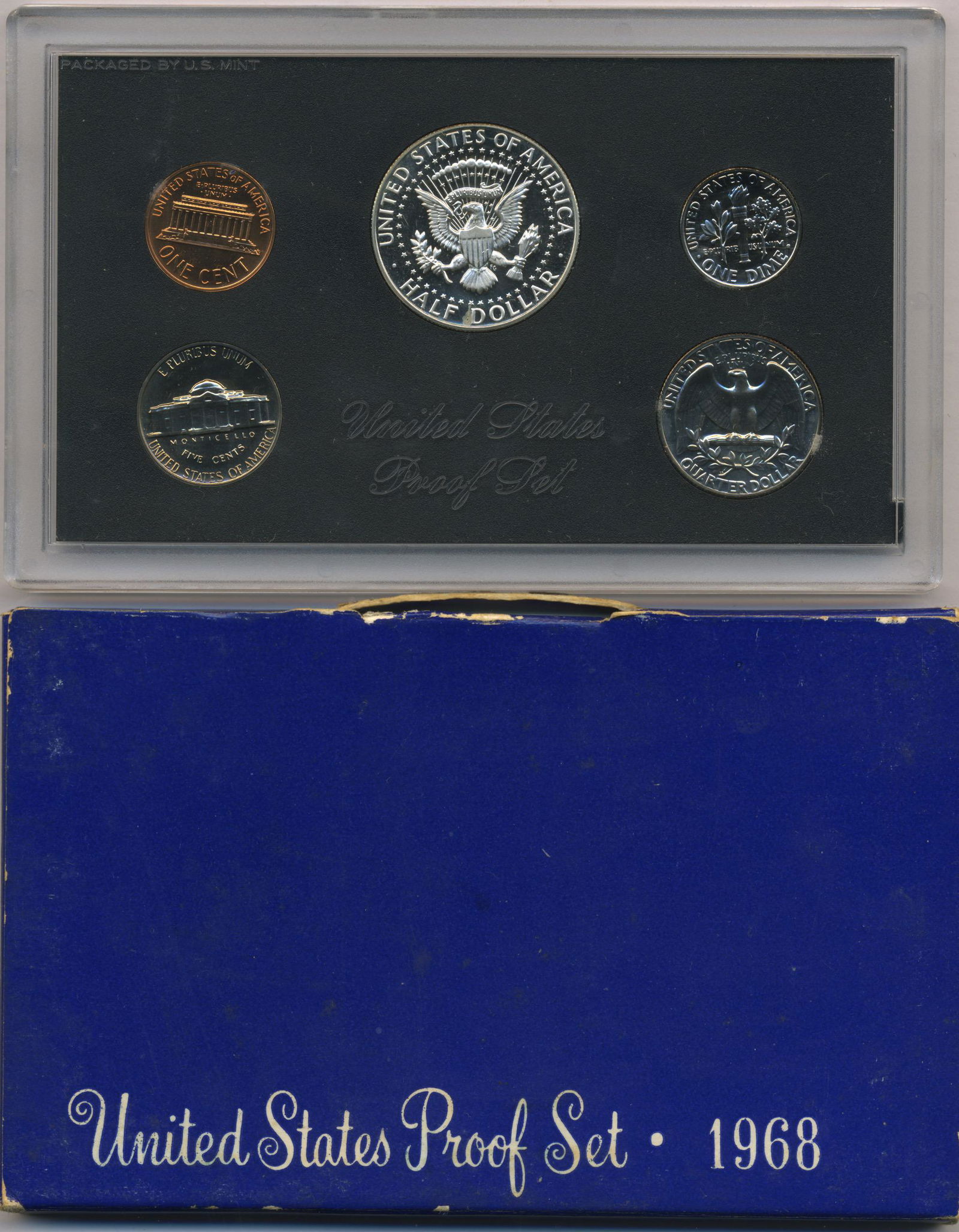 1968 USA Five Coin Proof Set (1 of 2)