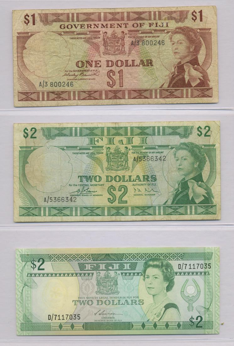 Six Fiji Notes (1 of 3)