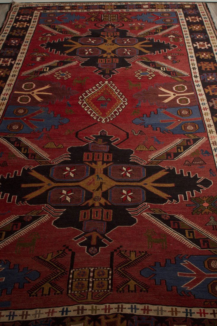 Early Hand Woven Turkish Rug (1 of 2)