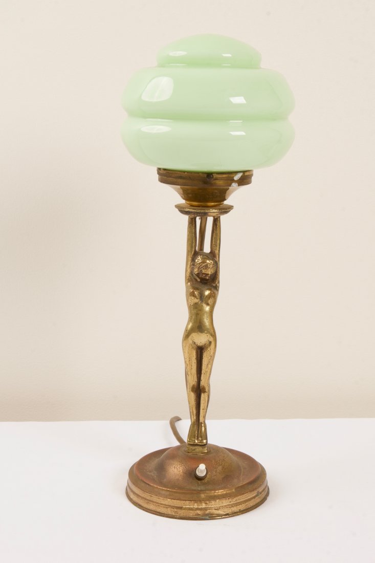 1930s Art Deco Lady Lamp (1 of 6)