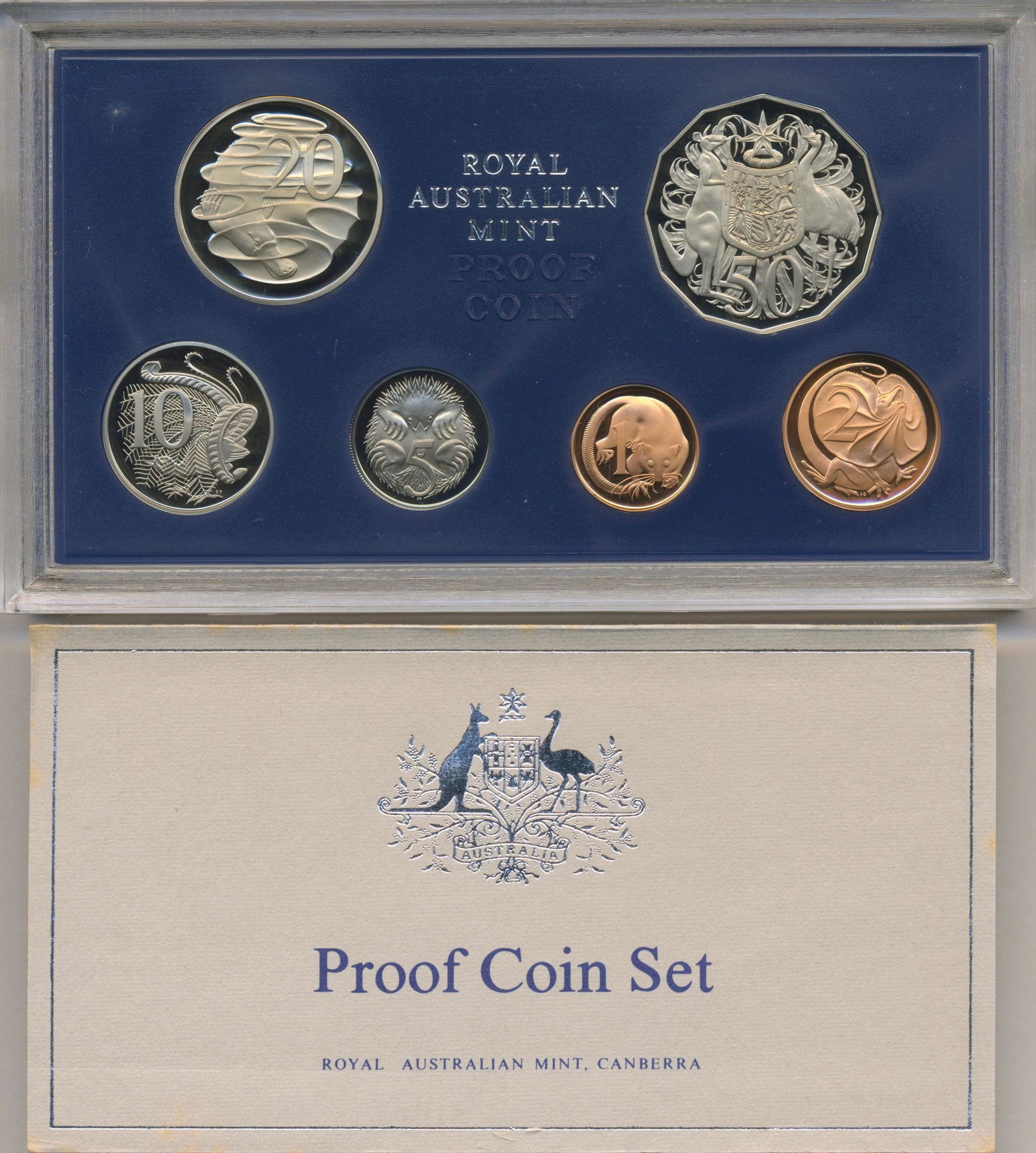 1980 Royal Australian Mint Six-Coin Proof Set (1 of 2)