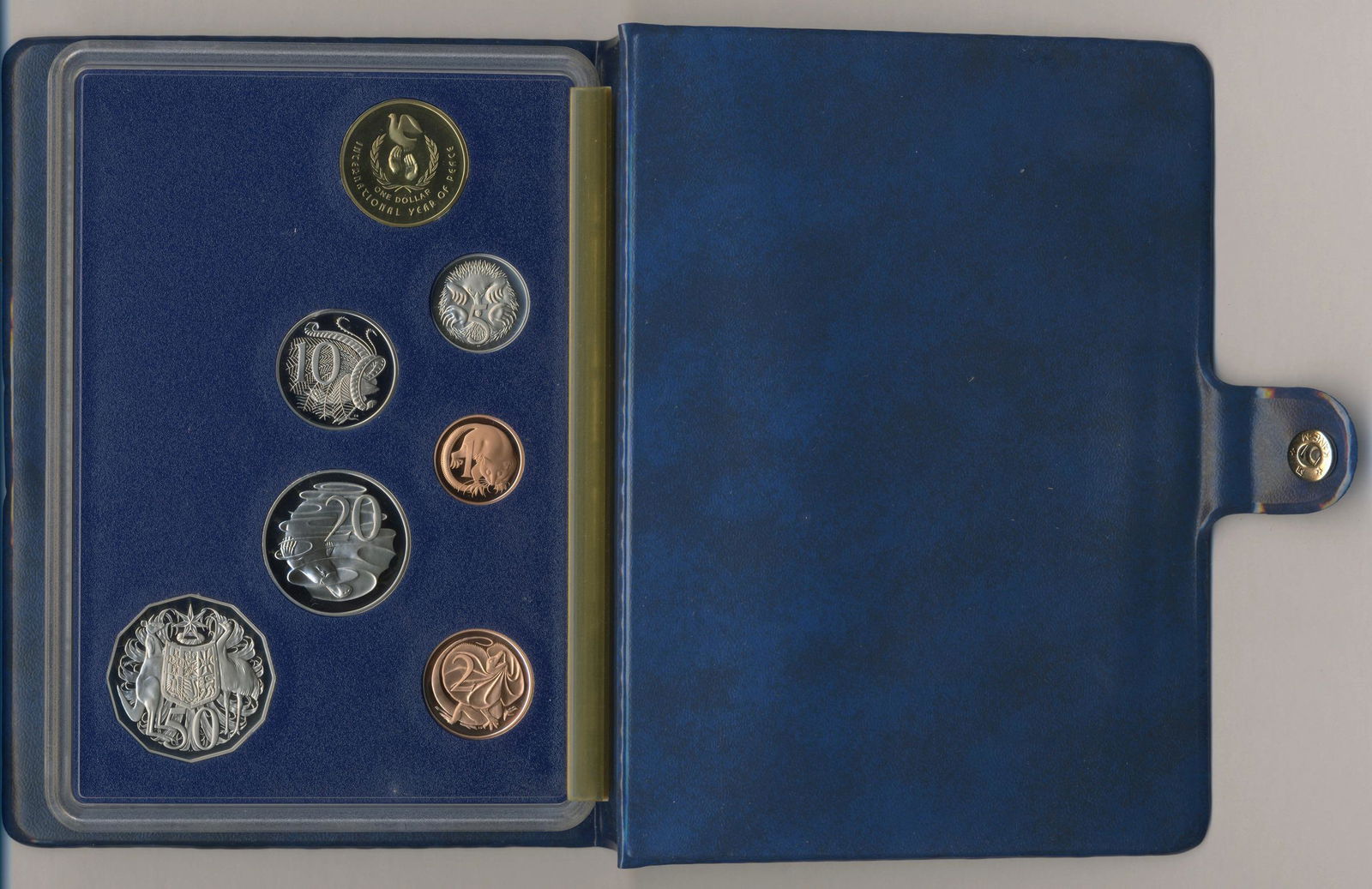 1986 Royal Australian Mint Six-Coin Proof Set (1 of 3)