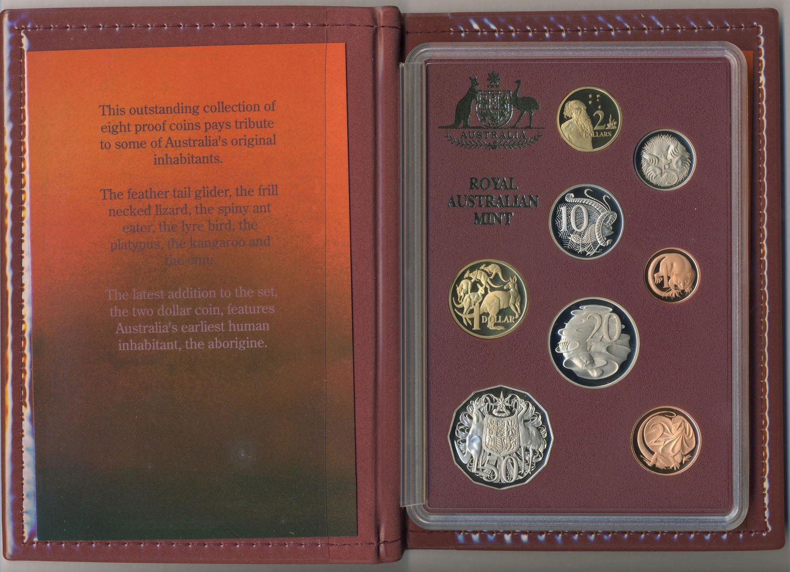 1989 Royal Australian Mint Eight-Coin Proof Set (1 of 4)