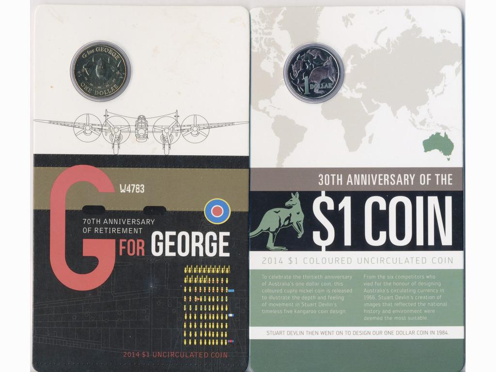 Two (2) 2014 Australian Coin Packs (1 of 2)