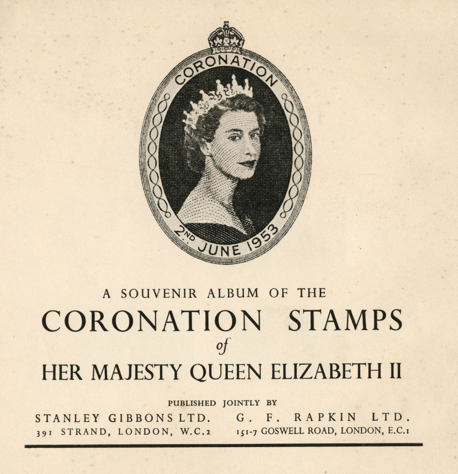 1953 QEII Coronation Stamps - Large Souvenir Album (1 of 20)