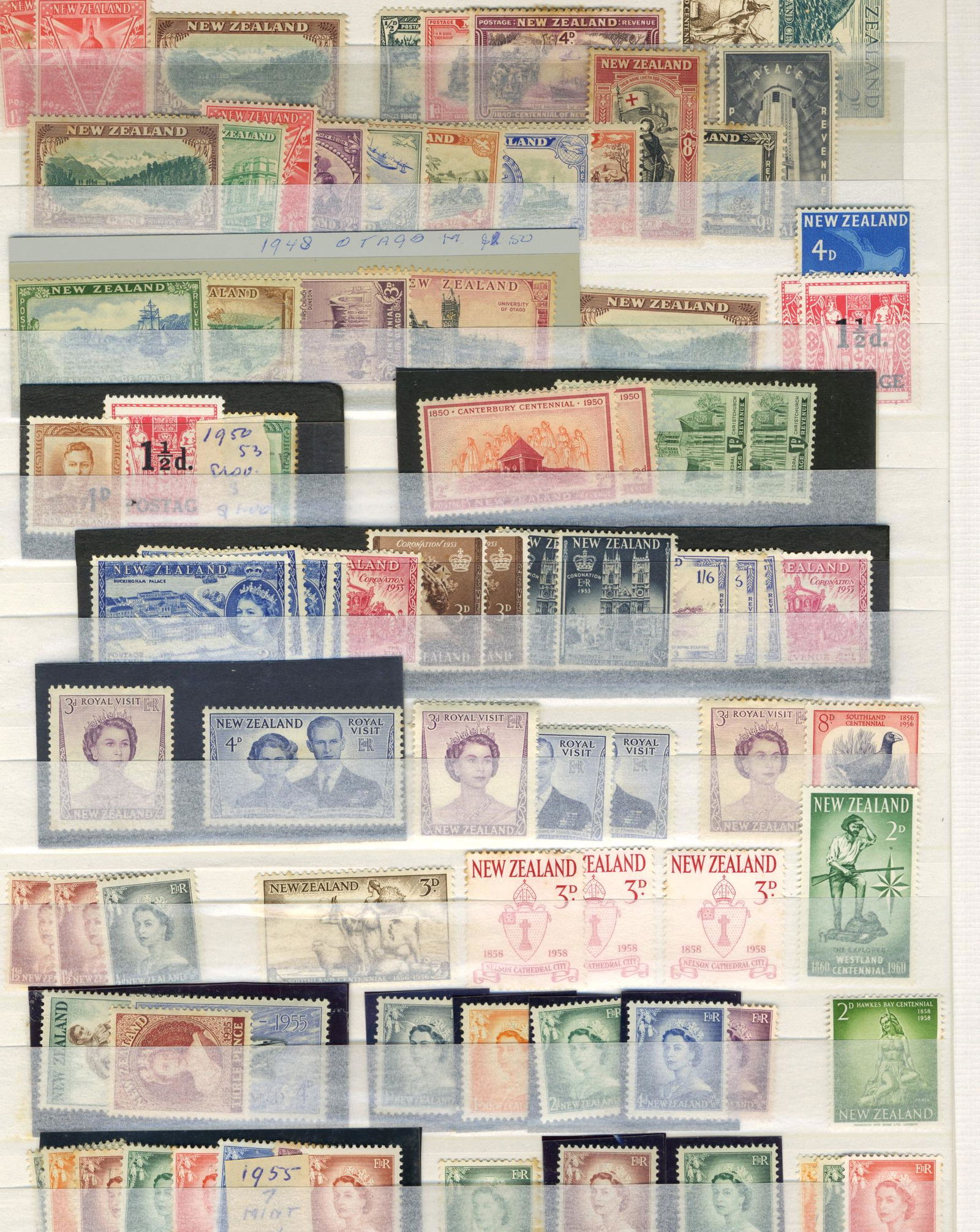 260+ RARE & Vintage New Zealand Stamps (1 of 4)