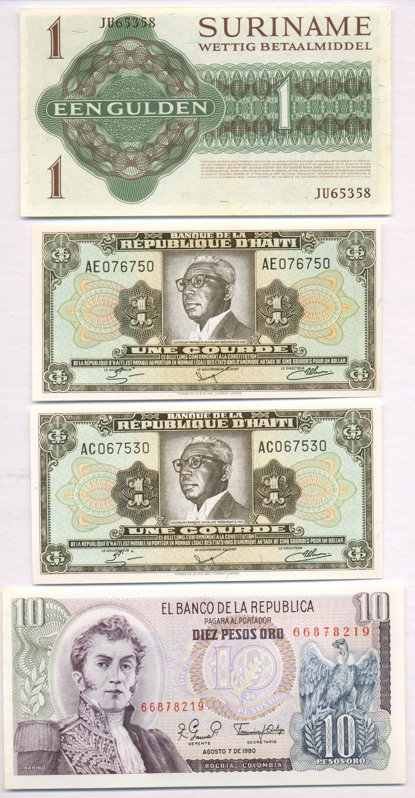 Central & South American Banknotes (4) (1 of 2)