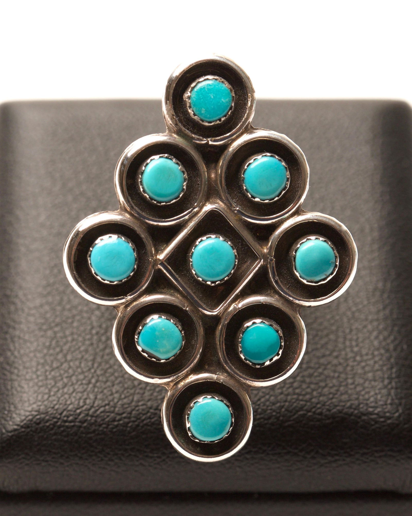 Zuni Native American Sterling Ring (1 of 4)