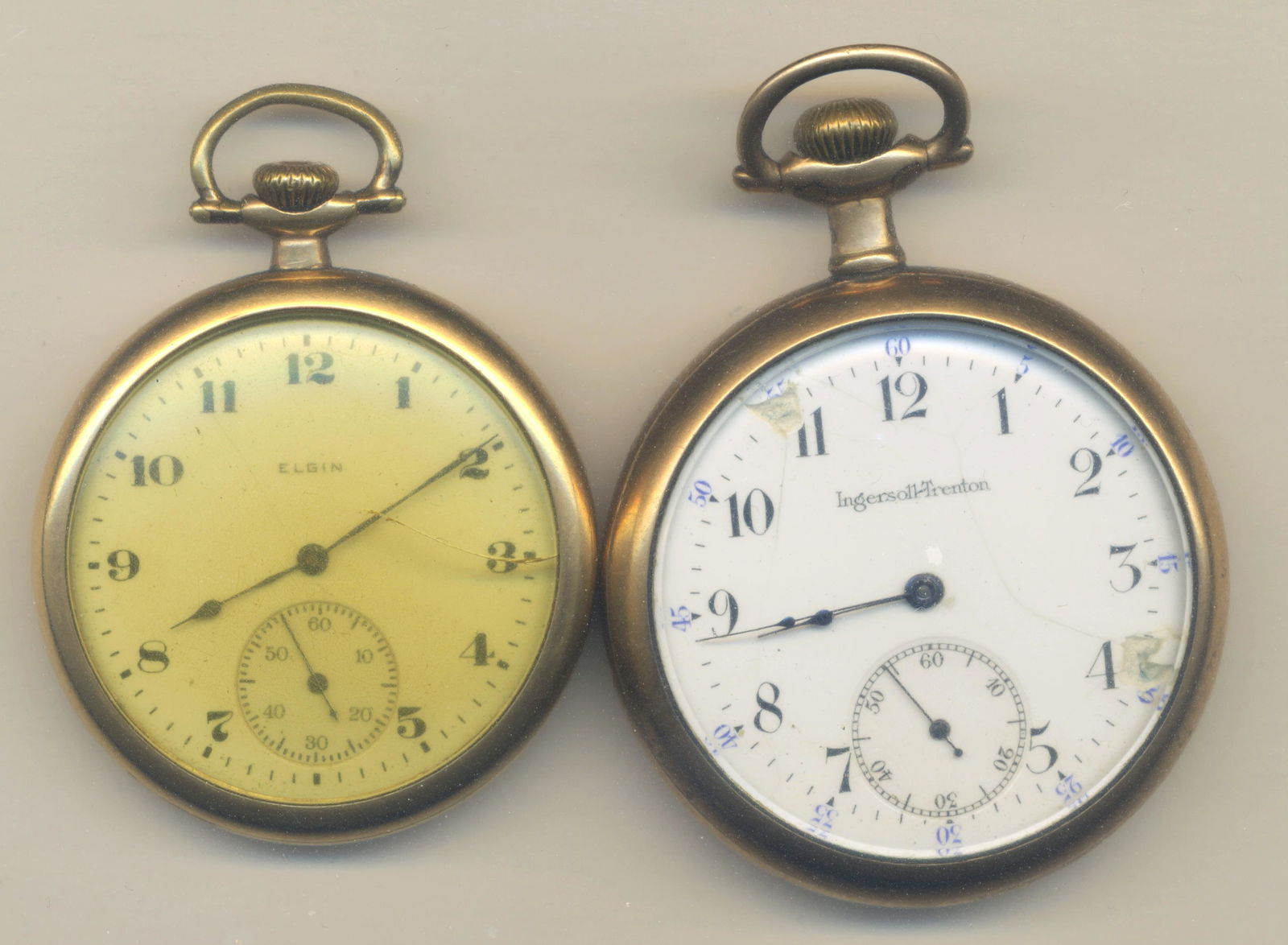 Pocket Watches - Elgin & Ingersoll-Trenton (2) (1 of 3)