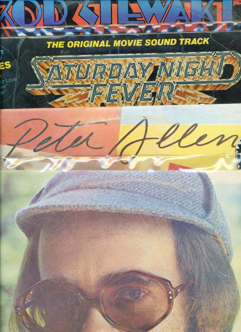 Four Legendary Rock and Disco Vinyl Records (4) (1 of 15)