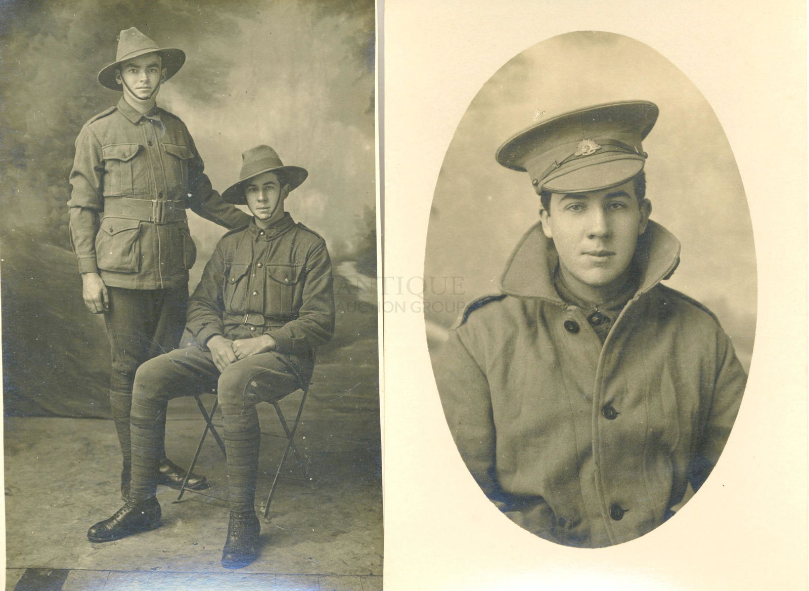 33rd BATTALION WORLD WAR 1 Ephemera and Photos (1 of 5)