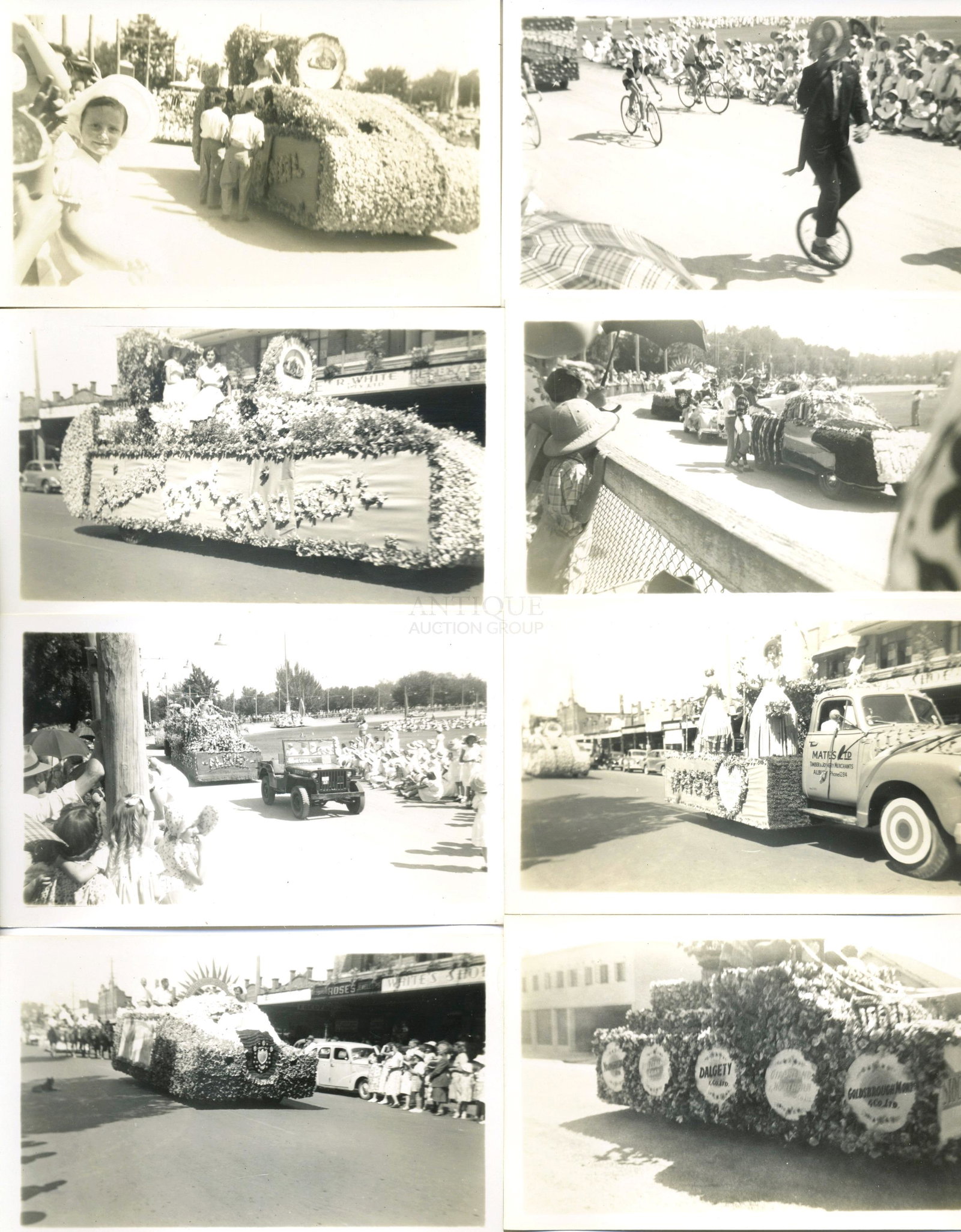 1950s Albury, NSW - Still Photography & Prints (3): Thirty Six (36) Still Photography Prints of Albury in 1950. Black and White with time-tinger Sepia tones, this Lot evokes a feeling of Albury, New South Wales Australia from over Seventy Years ago. Qu