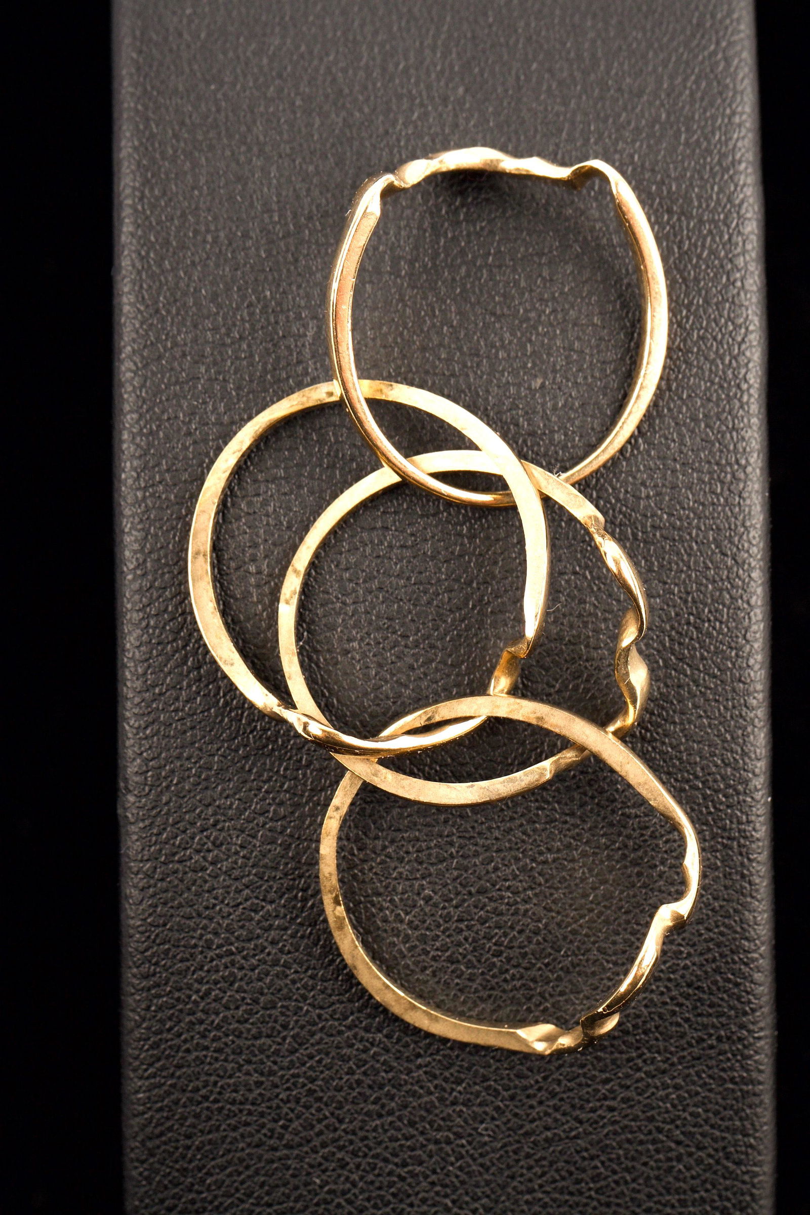 9K Yellow Gold Puzzle Ring (1 of 3)