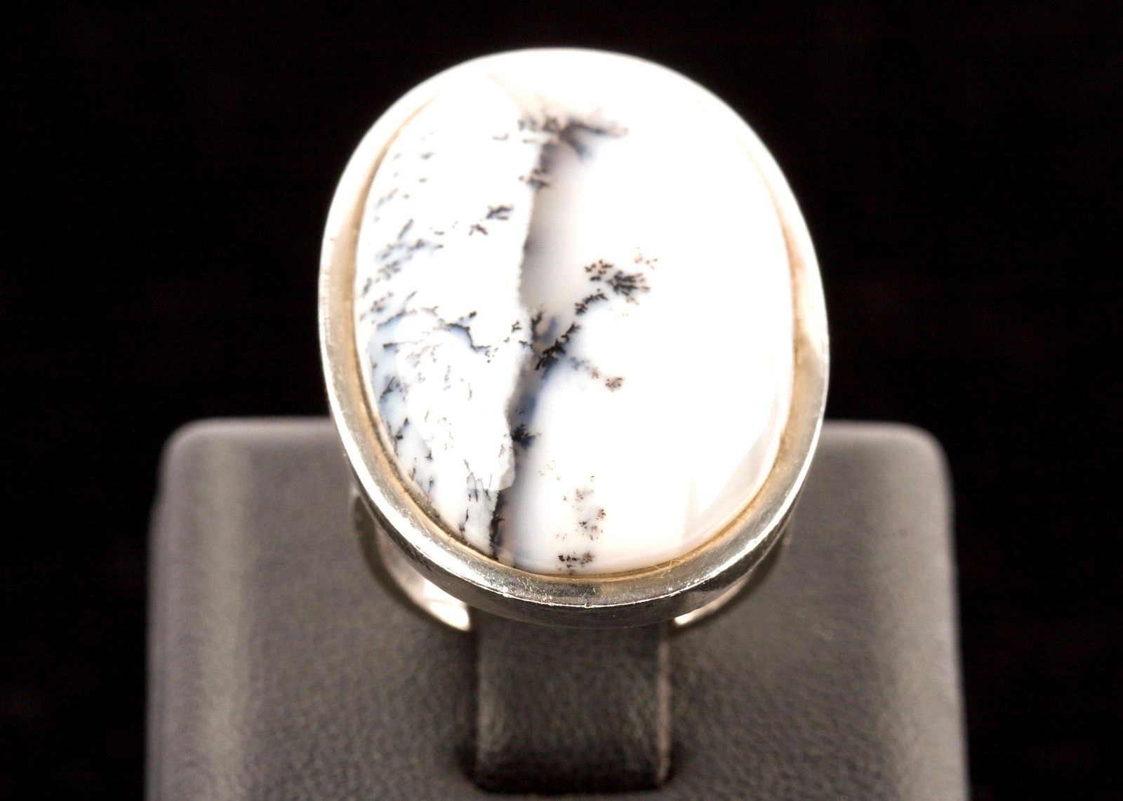 Agate & Sterling Silver Ring (1 of 3)
