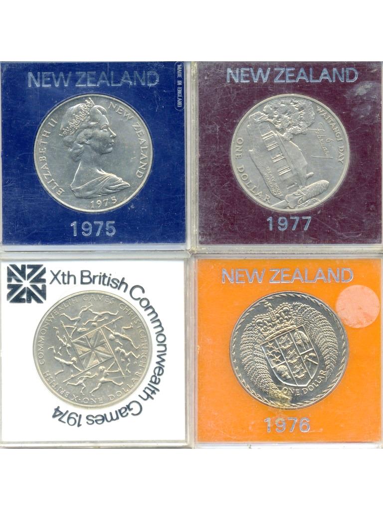 Four New Zealand Proof Coins: 1974,1975,1976,1977 Coin Proofs Quantity: 4 Condition: Uncirculated Materials: Item location: NSW, Australia Shipping: In-house shipping available (+5%, see Payments and Shipping section)
