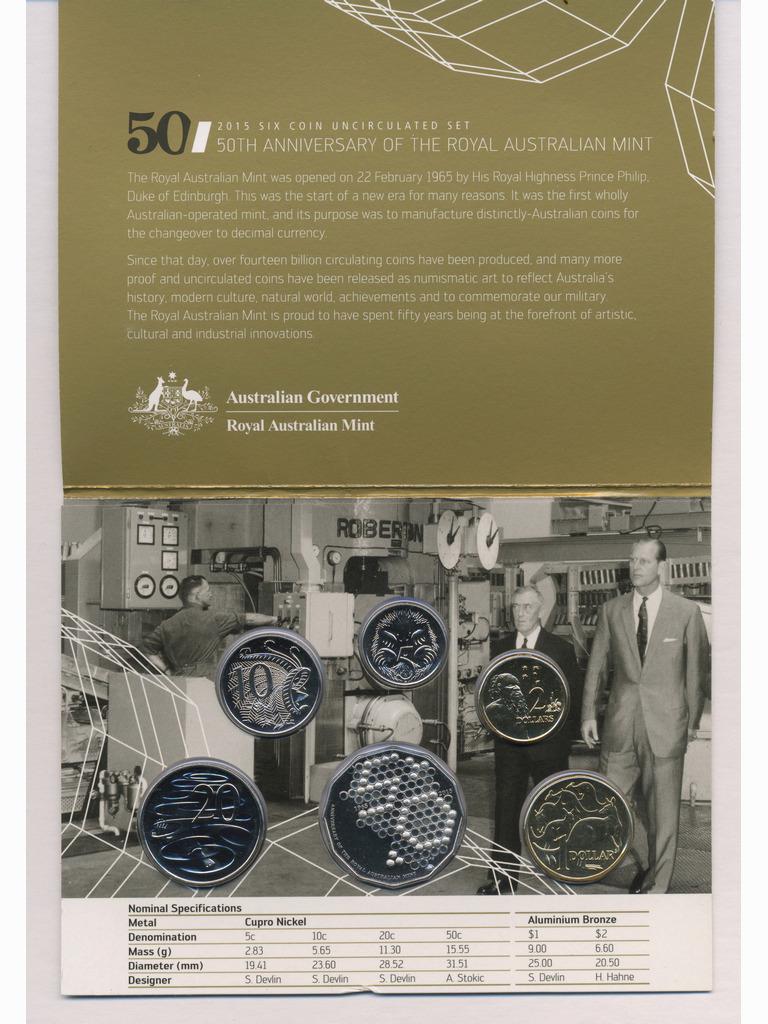 2015 Australian 6-coin Proof Set (1 of 4)