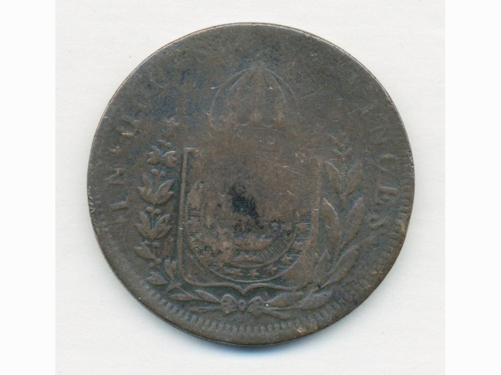 1829 Brazilian Forty Reis Coin: 1829 Brazilian Pedro I Forty Reis Coin Quantity: 1 Condition: Circulated Condition Materials: Item location: NSW, Australia Shipping: In-house shipping available (+5%, see Payments and Sh