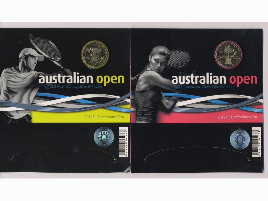 Two 2012 One Dollar Coin Packs (1 of 2)