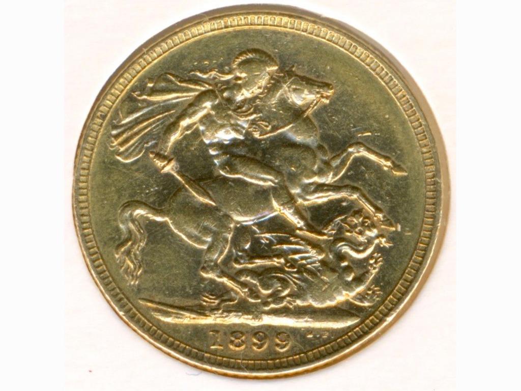 1899 Melbourne Mint 22K Gold Full Sovereign: Full Sovereign issued under Queen Victoria in 1899. Weight 7.98 grams, Gold Purity 7.31 grams Quantity: 1 Condition: Extra Fine Condition Materials: 22k Gold Item location: NSW, Australia Ship