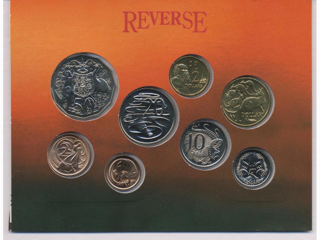 Australian 1989 8-coin Proof Set (1 of 2)