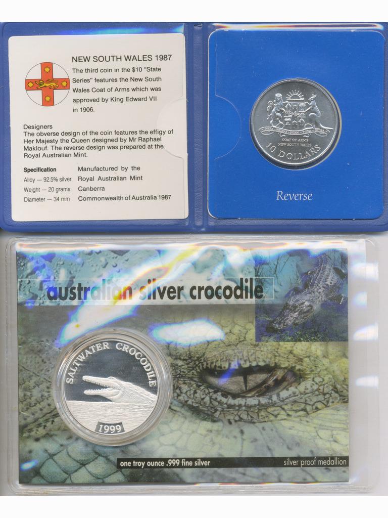 Two (2) Australian Silver Coins (1 of 2)