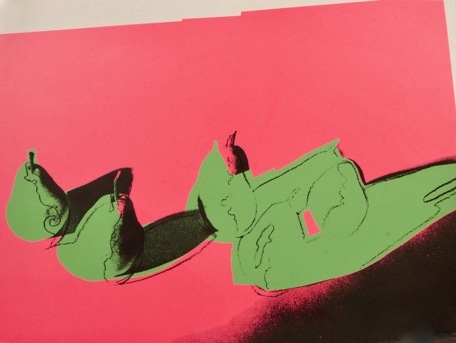 ANDY WARHOL 1979 Ltd. Ed. "Space Fruit - Pears" (1 of 7)