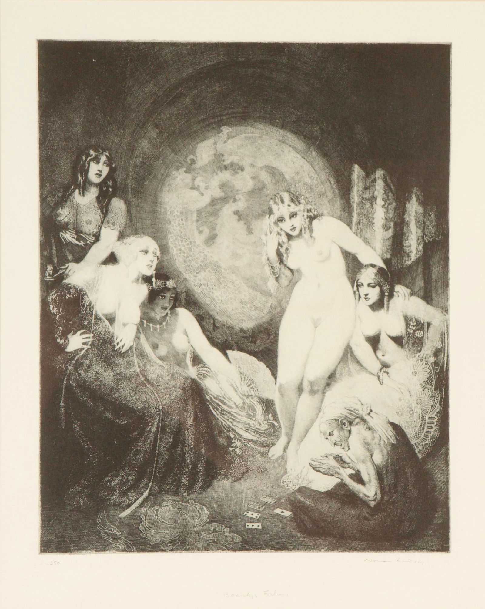 Norman Lindsay Limited Edition Facsimile Etching (1 of 5)
