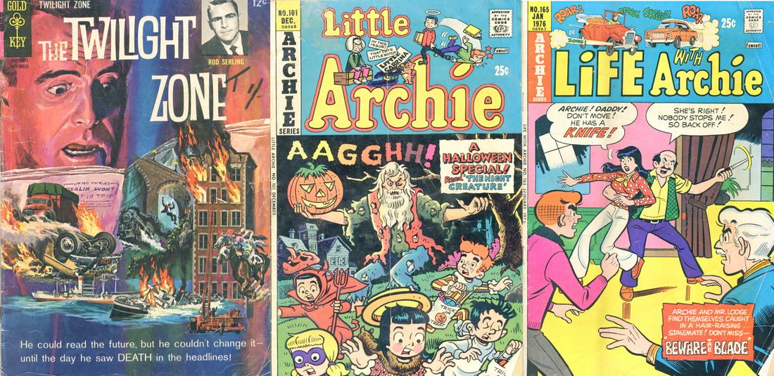 Vintage Twilight Zone and Archie Comics (3) (1 of 7)