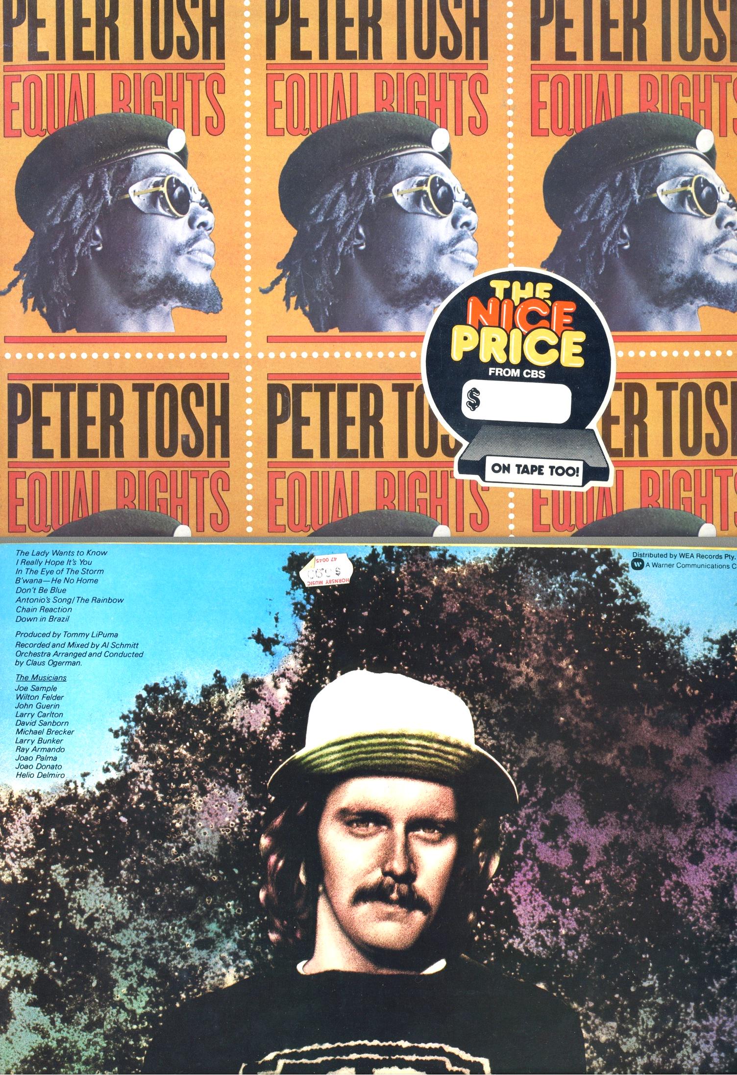 Peter Tosh & Michael Franks - Vintage Vinyl LPs (2) (1 of 8)