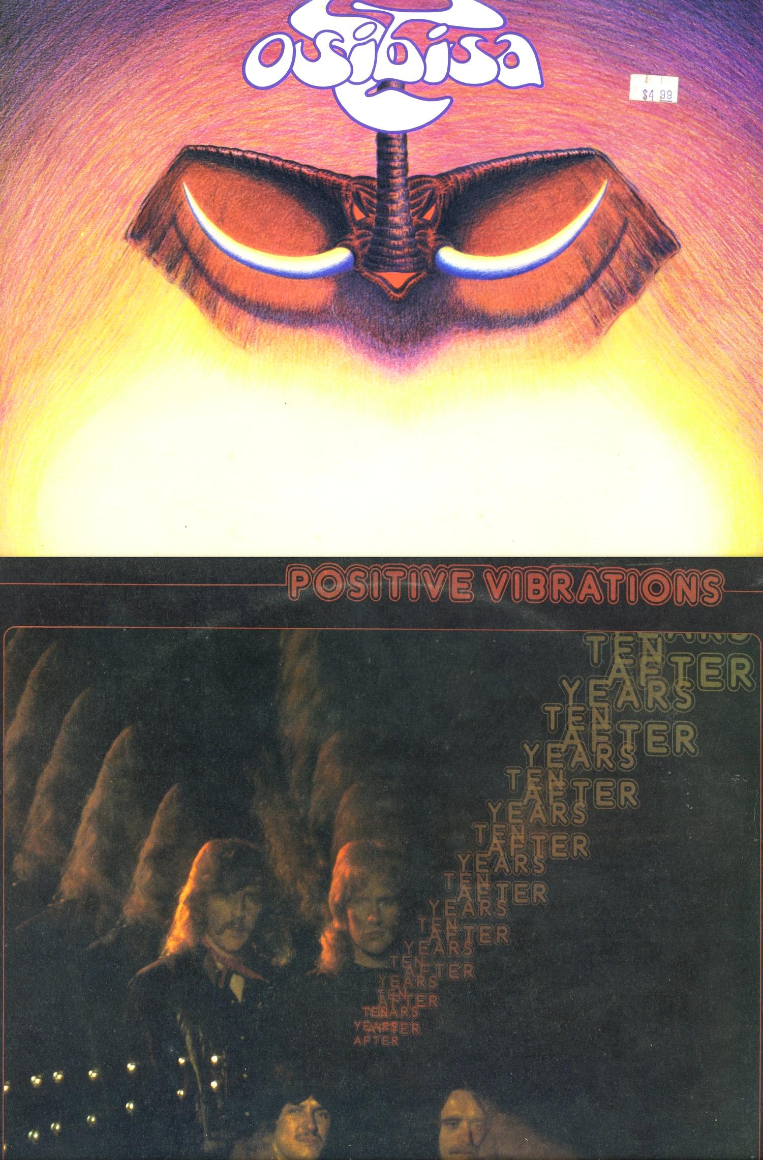 Osibisa (RARE) & Ten Years After - Vintage Vinyl LPs (1 of 7)