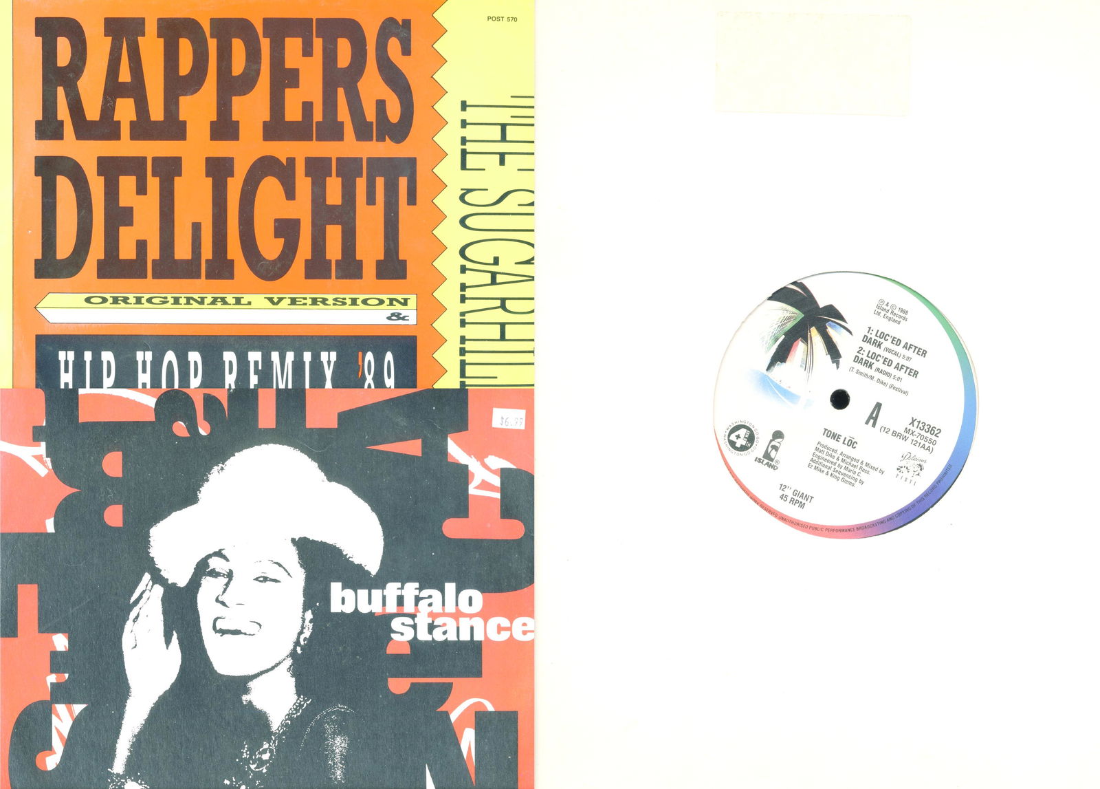 Sugarhill Gang, Neneh Cherry, Tone Loc - Vinyl (3) (1 of 6)