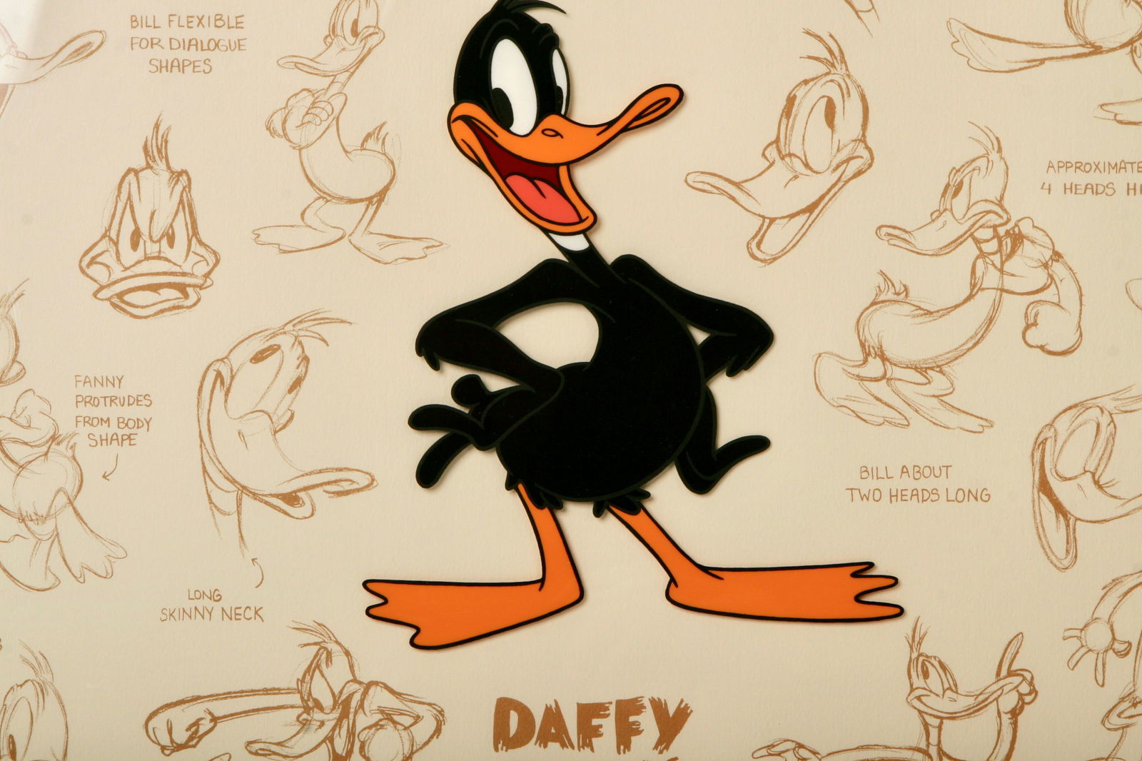 Daffy Duck Animation Cel - Bob Clampett Limited Edition - Nov 27, 2021 | Antique Auction Group in NSW Daffy Duck Animation Cel - Bob Clampett Limited Edition - Nov 27, 2021 | Antique Auction Group in NSW