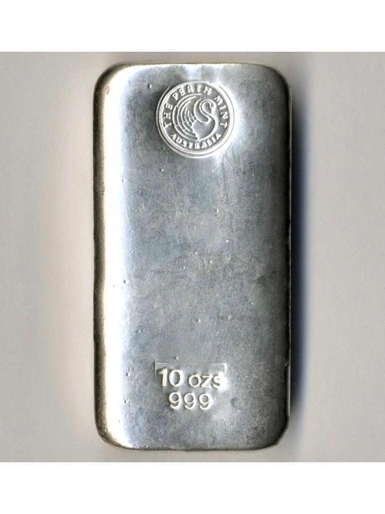 TEN OZ SILVER Bullion Bar .999 Silver (1 of 1)