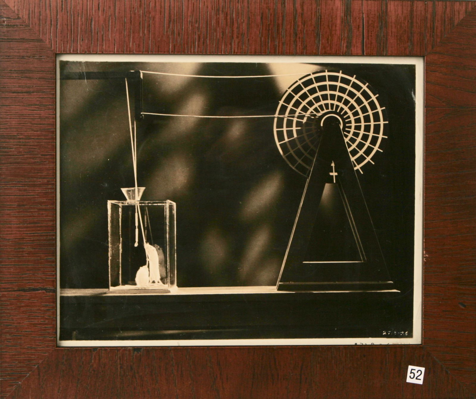 1926 Photograph in Cedar Veneer Frame (1 of 2)