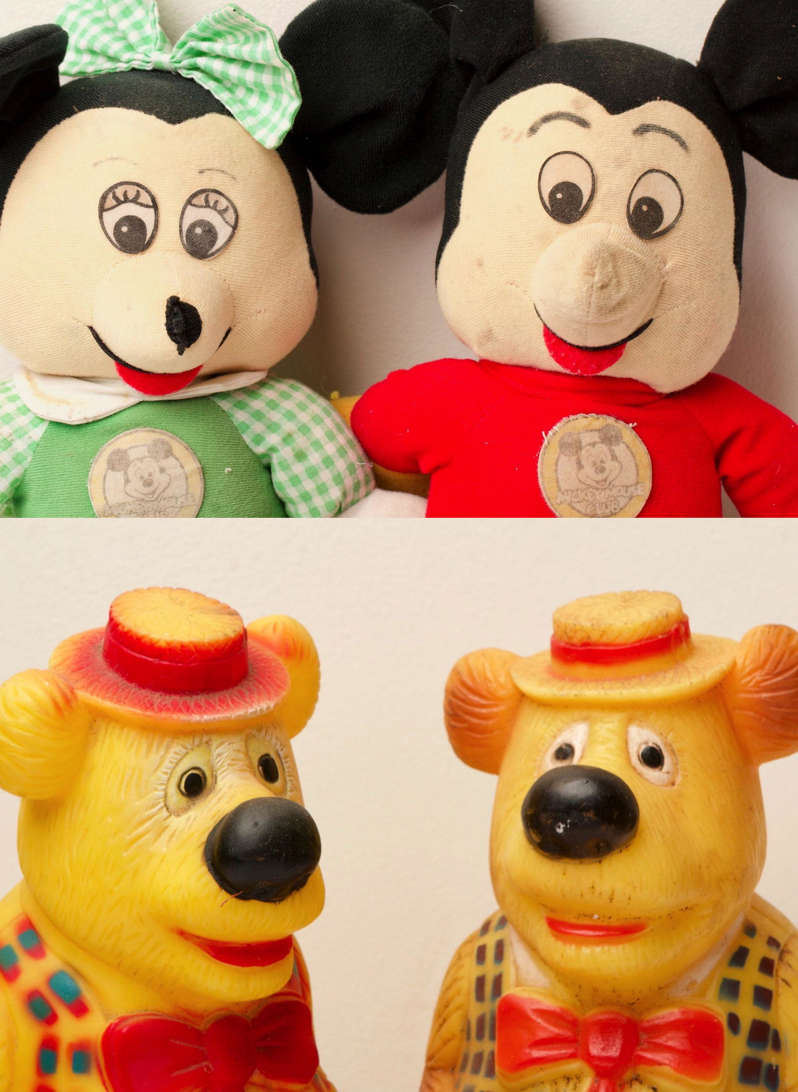 Early Dolls - Mickey and Minnie Mouse, Humphrey B. Bear (1 of 11)
