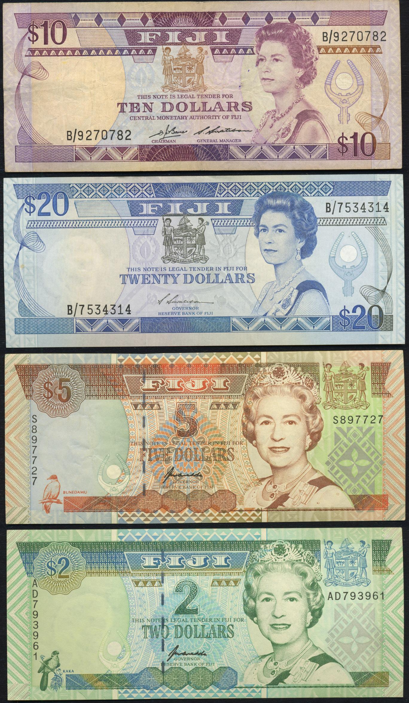 Fijian Bank Notes (8) (1 of 4)